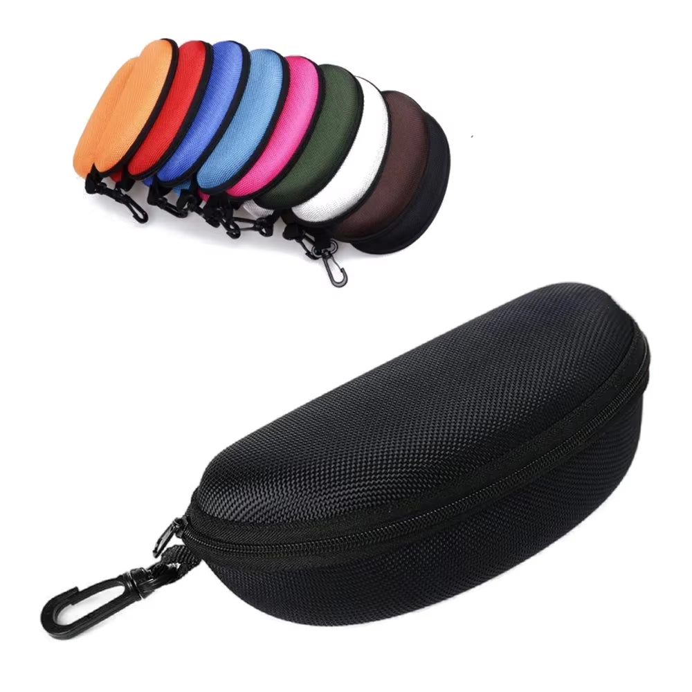 11 Colors Sunglasses Reading Glasses Carry Bag Hard Zipper Box Travel Pack Pouch Case New